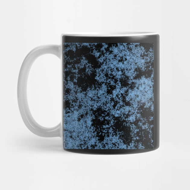 Abstract Pattern Texture Black / Blue by k-creatif